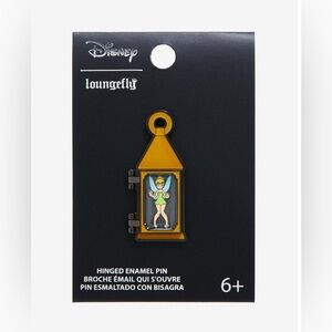 Loungefly Disney Peter Pan Tinker Bell Lantern Hinged Enamel Pin